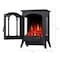 Edendirect 16.54'' 5100-BTU Black Metal Infrared Quartz Electric Stove 5220 - alternate 4